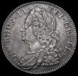 London Coins : A174 : Lot 1725 : Halfcrown 1743 Roses ESC 603A GVF and attractively toned