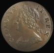 London Coins : A174 : Lot 1763 : Halfpenny 1750 Peck 880 GEF in an LCGS holder and graded LCGS 65, Ex-Andrew Wayne Collection, London...