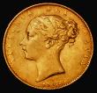 London Coins : A174 : Lot 1930 : Sovereign 1842 Marsh 25, S.3852 Good Fine/About VF