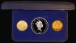 London Coins : A174 : Lot 330 : GB/Cook Islands - Queen Mother Sovereign set comprising GB Sovereigns (2) 1900M Marsh 160 Fine/Good ...