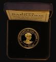 London Coins : A174 : Lot 548 : Barbados Ten Dollars Gold 1995 Queen Elizabeth The Queen Mother - 1923 Engagement Portrait KM#60 Pro...