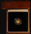 London Coins : A174 : Lot 680 : Tristan da Cunha Quarter Sovereign 2012 Elizabeth and the Lion Gold Proof FDC in the London Mint Off...