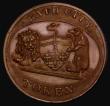 London Coins : A174 : Lot 708 : Halfpenny 19th Century Somerset - Bath City Token undated, All Saint's Chapel Obverse: View of ...