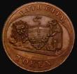 London Coins : A174 : Lot 710 : Halfpenny 19th Century Somerset - Bath City Token undated, Kensington Chapel Obverse: View of the ch...