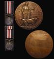 London Coins : A174 : Lot 764 : Death Plaque and Military Medal - Bravery in the Field, , to Pte. Charles Smith 9th London Regiment ...