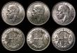 London Coins : A174 : Lot 862 : Halfcrowns 1934 ESC 783, Bull 3747 (6) all UNC a choice group all with original lustre