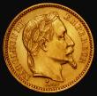 London Coins : A175 : Lot 1002 : France 20 Francs Gold 1861A KM#801.1 EF/GEF