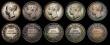 London Coins : A175 : Lot 1339 : Shillings (5) 1865 ESC 1313, Bull 3025, Die Number 58, Bright EF, 1868 ESC 1318, Bull 3036, Die Numb...