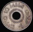 London Coins : A175 : Lot 1414 : Palestine 10 Mils 1935 KM#4 A/UNC with golden tone