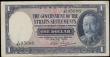London Coins : A175 : Lot 146 : Straits Settlements 1 Dollar Pick 16b dated 1st January 1935 serial number I/87 05686 signature Rex ...