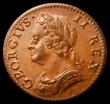 London Coins : A175 : Lot 1499 : Farthing 1754 Peck 892 Toned UNC with traces of lustre, in an LCGS holder and graded LCGS 78