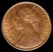 London Coins : A175 : Lot 1526 : Farthing 1865 Thin 8 in date, LCGS Variety 03 UNC with traces of lustre, in an LCGS holder and grade...