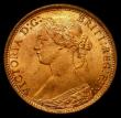 London Coins : A175 : Lot 1534 : Farthing 1873 High 3 in date (3 does not touch the linear circle), LCGS Variety 01, UNC with practic...