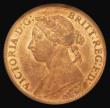 London Coins : A175 : Lot 1546 : Farthing 1886 Freeman 557 dies 7+F UNC with around 70% lustre, in an LCGS holder and graded LCGS 80,...