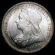 London Coins : A175 : Lot 1596 : Florin 1901 ESC 885, Bull 2972 UNC and lustrous with some toning, in an LCGS holder and graded LCGS ...