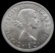 London Coins : A175 : Lot 1626 : Florin 1958 ESC 968L, Bull 4409, UNC with good subdued lustre, in an LCGS holder and graded LCGS 82,...
