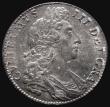 London Coins : A175 : Lot 1633 : Halfcrown 1700 DVODECIMO edge ESC 561, Bull 1043, UNC with choice multicoloured toning over original...