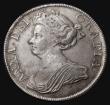 London Coins : A175 : Lot 1636 : Halfcrown 1712 Roses and Plumes ESC 582, Bull 1374, NEF/EF with some adjustment marks and haymarking...
