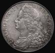 London Coins : A175 : Lot 1640 : Halfcrown 1750 ESC 609, Bull 1692 UNC with touches of golden tone, in an LCGS holder and graded LCGS...
