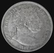 London Coins : A175 : Lot 1643 : Halfcrown 1817 Bull Head, ESC 616, Bull 2090 Choice UNC with an attractive subtle grey and gold tone...