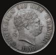 London Coins : A175 : Lot 1646 : Halfcrown 1819 ESC 623, Bull 2102 UNC with underlying lustre, in an LCGS holder and graded LCGS 80