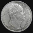 London Coins : A175 : Lot 1651 : Halfcrown 1836 WW in script ESC 666, Bull 2482 UNC and lustrous with golden toning, a most attractiv...