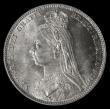 London Coins : A175 : Lot 1721 : Shilling 1890 ESC 1357, Bull 3144, UNC a superb example, lustrous with  an eye-catching golden tone,...