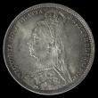 London Coins : A175 : Lot 1722 : Shilling 1891 ESC 1358, Bull 3145, Choice UNC and attractively toned, in an LCGS holder and graded L...