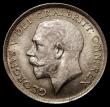London Coins : A175 : Lot 1739 : Shilling 1915 ESC 1425, Bull 3804, UNC with a choice blue/green and golden tone, a beautiful and ori...