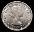 London Coins : A175 : Lot 1829 : Sixpence 1960 ESC 1838O, Bull 4541, Choice UNC and lustrous, in an LCGS holder and graded LCGS 88, t...
