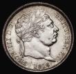 London Coins : A175 : Lot 1841 : Shilling 1816 ESC 1228, Bull 2140 Lustrous UNC with attractive gold toning
