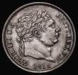 London Coins : A175 : Lot 1848 : Shilling 1818 ESC 1234, Bull 2150 EF toned, the key date in this short series, Ex-London Coins Aucti...