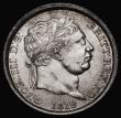 London Coins : A175 : Lot 1851 : Shilling 1819 9 over 6 Bull 2154, Davies 87, unlisted in the 1992 ESC, Lustrous UNC and choice with ...