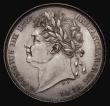 London Coins : A175 : Lot 1857 : Shilling 1821 ESC 1247, Bull 2396 UNC/AU the obverse with some light contact marks, the reverse with...