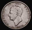 London Coins : A175 : Lot 1865 : Shilling 1825 Roman 1 in date, Lion on Crown Reverse ESC 1254A, Bull 2406 VG, very rare and rated R5...
