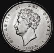 London Coins : A175 : Lot 1867 : Shilling 1826 ESC 1257, Bull 2409 AU/UNC and lustrous, the obverse with some light hairlines