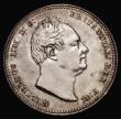 London Coins : A175 : Lot 1875 : Shilling 1836 ESC 1273, Bull 2494, EF the obverse with some golden toning and retaining some mint lu...