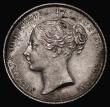 London Coins : A175 : Lot 1884 : Shilling 1840 ESC 1285, Bull 2983, EF with grey tone, the obverse with some light contact marks, Rar...