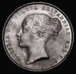 London Coins : A175 : Lot 1885 : Shilling 1841 ESC 1287, Bull 2986, GEF/AU with an attractive blue and cinnamon tone, Rare in high gr...