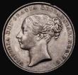 London Coins : A175 : Lot 1887 : Shilling 1842 ESC 1288, Bull 2987, EF with a subtle and attractive tone, the obverse with a striking...