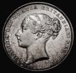 London Coins : A175 : Lot 1896 : Shilling 1849 ESC 1895, Bull 2995, EF/AU Lustrous and with an attractive and colourful tone