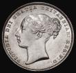 London Coins : A175 : Lot 1915 : Shilling 1864 ESC 1312, Bull 3024, Davies 886, Die Number 57, EF/AU with original lustre, an eye-cat...
