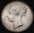 London Coins : A175 : Lot 1923 : Shilling 1874 ESC 1326, Bull 3044, Crosslet 4, Davies 903 Die Number 8, GEF/AU and lustrous, the rev...