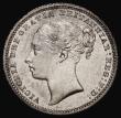 London Coins : A175 : Lot 1930 : Shilling 1879 No Die Number, Davies 911, dies 6B Lustrous UNC with contact marks and hairlines, Ex-L...