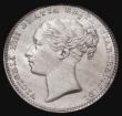London Coins : A175 : Lot 1934 : Shilling 1881 Short Line below SHILLING, ESC 1338A, Bull 3067, Davies 915 dies 7C UNC or very near s...
