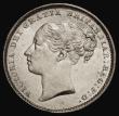 London Coins : A175 : Lot 1938 : Shilling 1886 ESC 1347, Bull 3078, Lustrous UNC with minor cabinet friction and some light contact m...