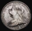 London Coins : A175 : Lot 1948 : Shilling 1893 Obverse 1 Small Obverse Lettering, Reverse C Small Rose with line, Davies 1010a, a rec...