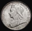 London Coins : A175 : Lot 1951 : Shilling 1894 Large Obverse Lettering ESC 1363, Bull 3156, Davies 1015 dies 2B, A/UNC with some cont...