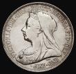 London Coins : A175 : Lot 1954 : Shilling 1896 Small Rose ESC 1365A, Bull 3159, Davies 1019 dies 2C Bright GVF/EF the obverse with ha...