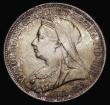 London Coins : A175 : Lot 1957 : Shilling 1901 ESC 1370, Bull 3166, UNC with very light cabinet friction, the reverse with attractive...